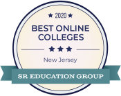 SR教育集团“2020年新泽西州最佳在线学院”徽章